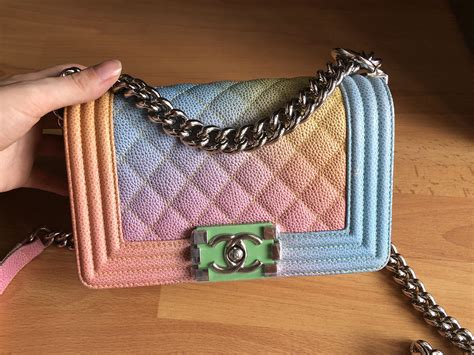 rainbow boy bag chanel|chanel belt bag.